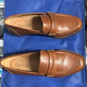 Madewell Brown Leather Loafers